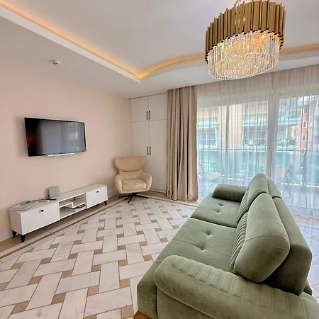 Sa Apartments! Cleopatra Beachfront 2bd Apartament Alanya