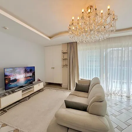Apartmán Sa Apartments! Cleopatra Beachfront 2bd Alanya