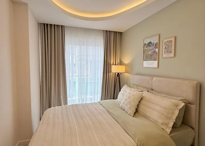 Sa Apartments! Cleopatra Beachfront 2bd Alanya