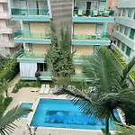 Sa Apartments! Cleopatra Beachfront 2bd Daire Alanya